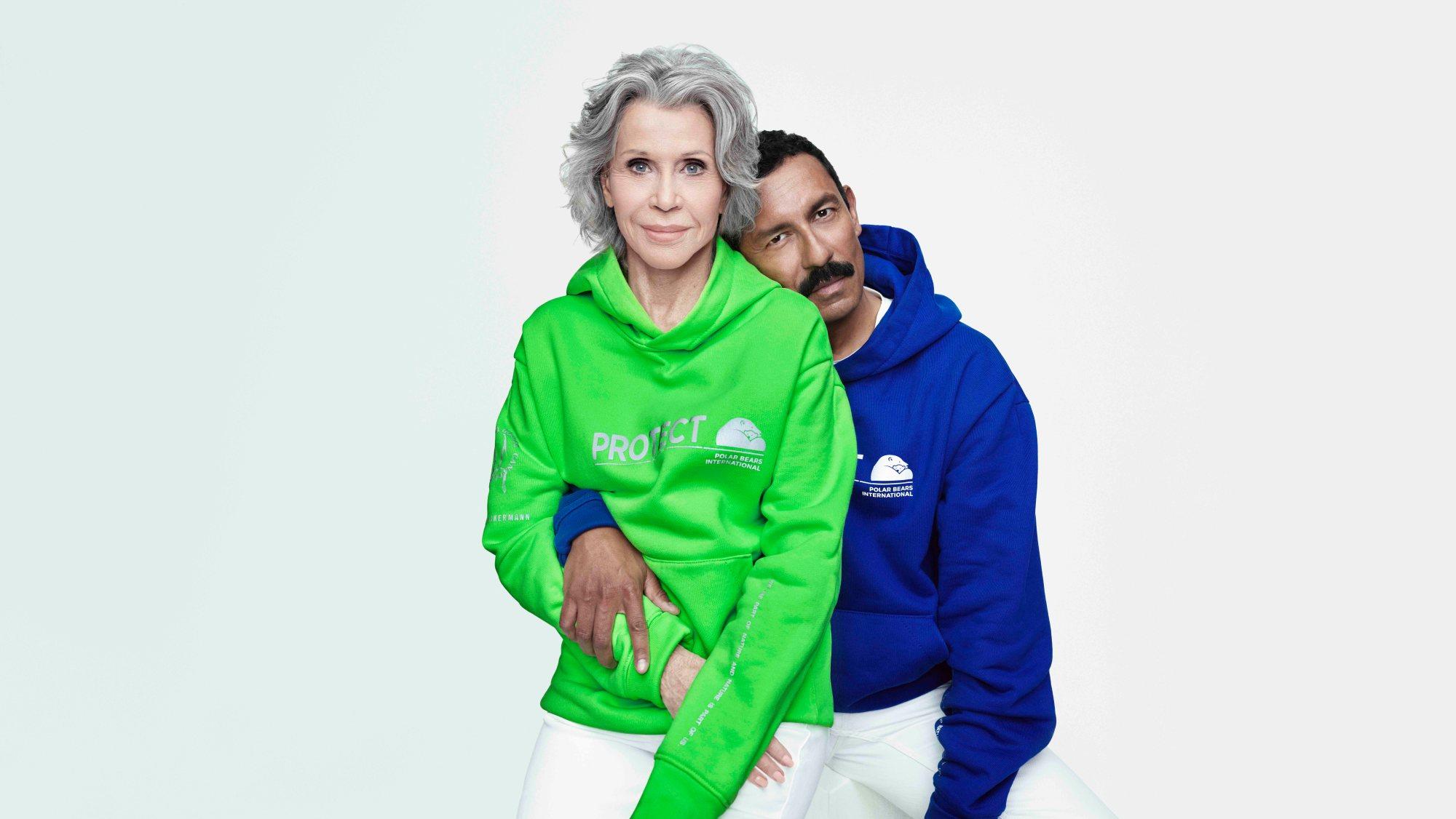 Jane Fonda Stars in Canada Goose Campaign Supporting Polar Bears